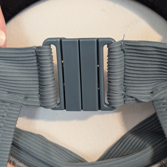 NWT J. Crew Teal Rashguard Long Sleeve Swimsuit - Picture 6 of 8